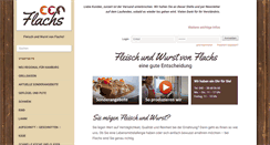 Desktop Screenshot of flachs-wurst.com